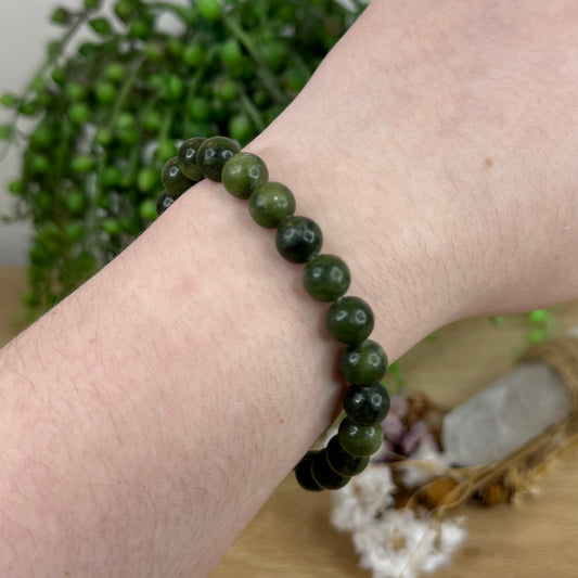 Dark Green Jade Bracelet (N18) (N20) (N19)