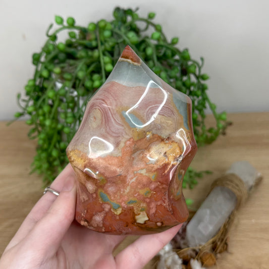 Polychrome Jasper Flame (S75)