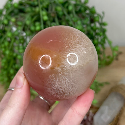 Pink Agate Sphere (S96)