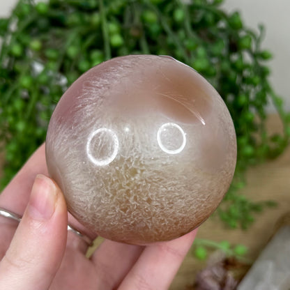 Pink Agate Sphere (S96)