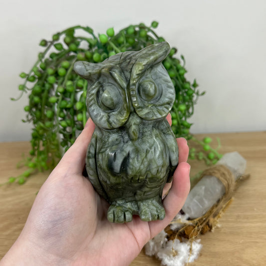 Green Jade Owl (N817)