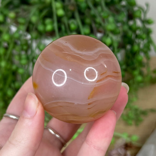 Pink Agate Sphere (S94)