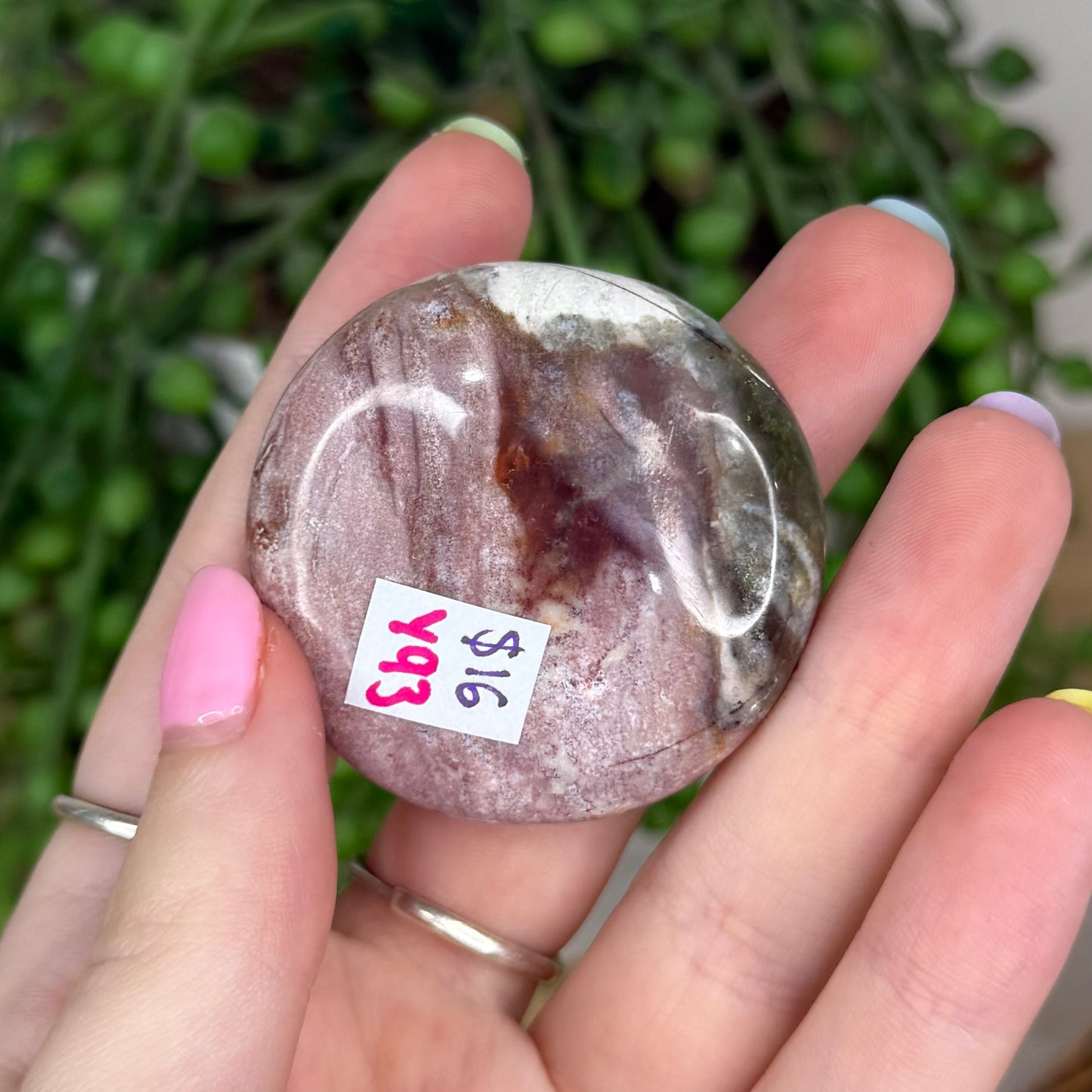 Unicorn Jasper Flat Stone (Y93)