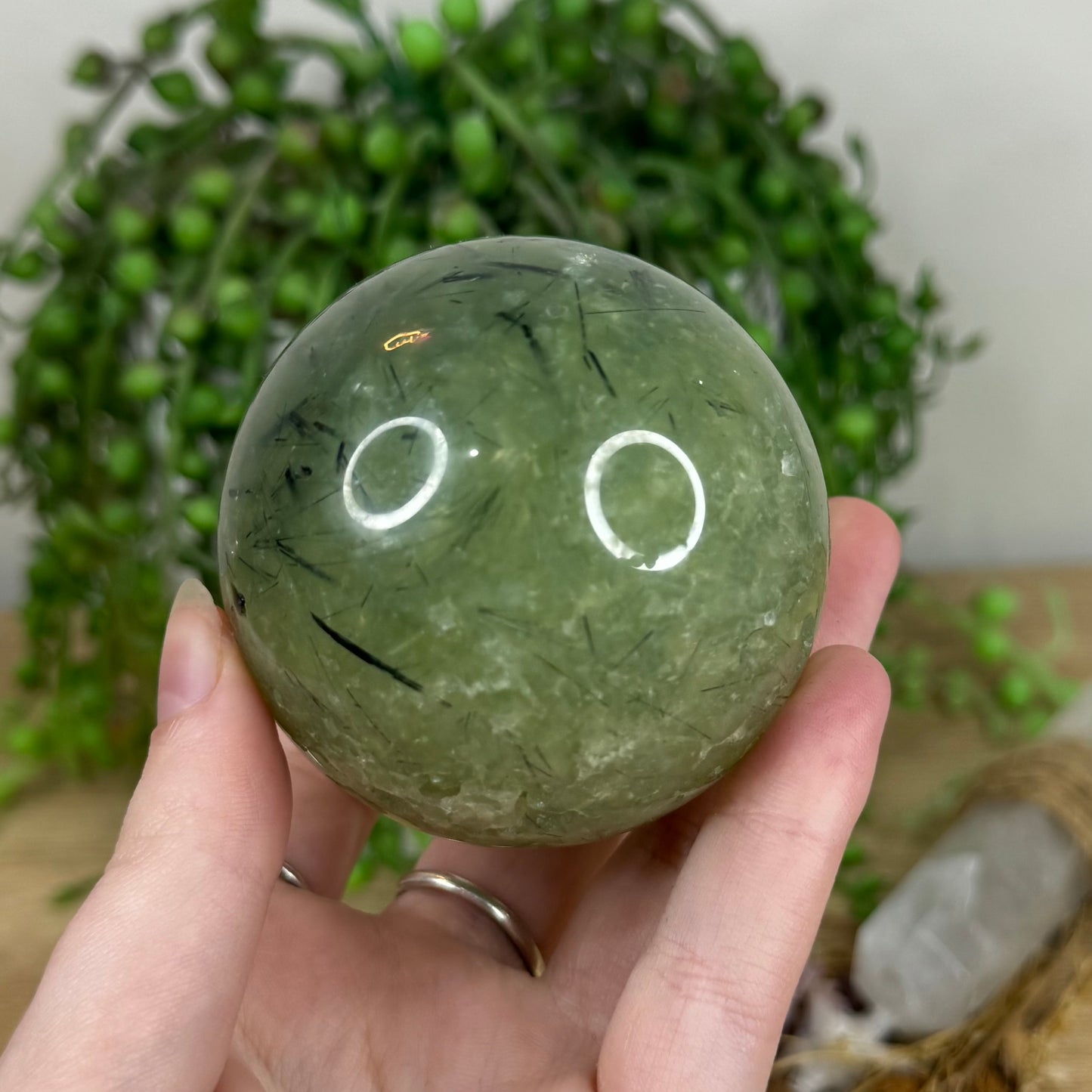 Prehnite Sphere (N844)