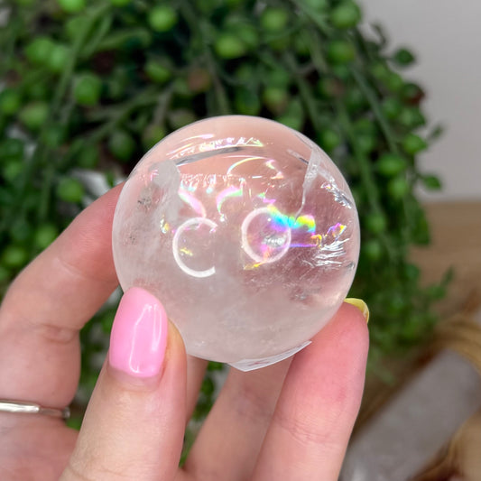 Clear Quartz Sphere (Y59)