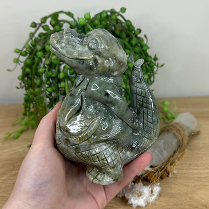 Green Jade Crocodile (N846)