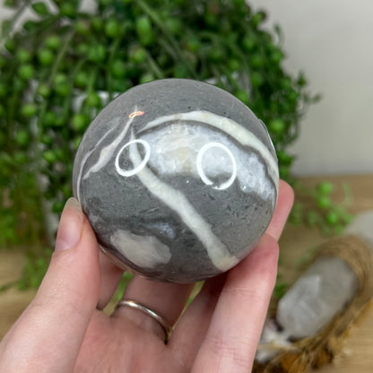 Shell Jasper Sphere (N804)