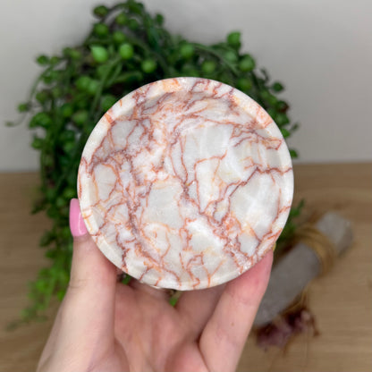 Red Vein Jasper Bowl (Y58)