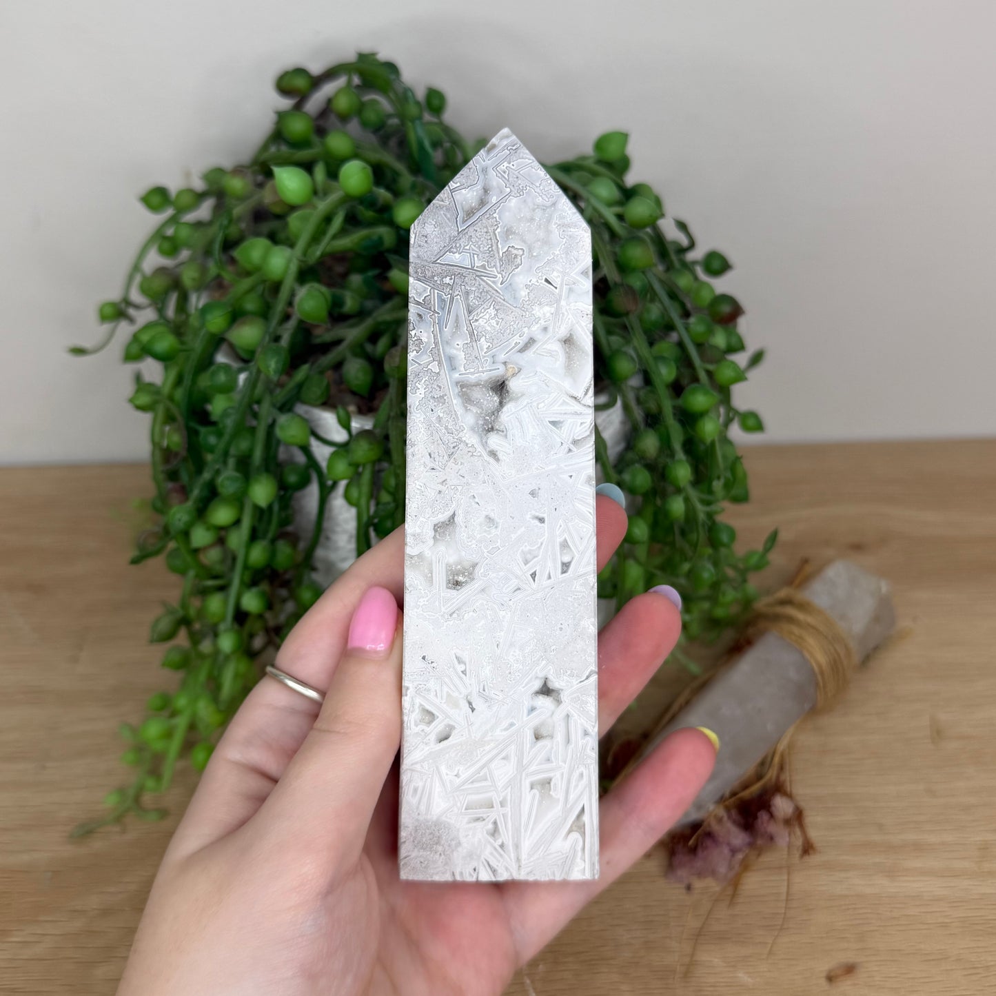 Brazil Druzy Agatę Tower (Y53)