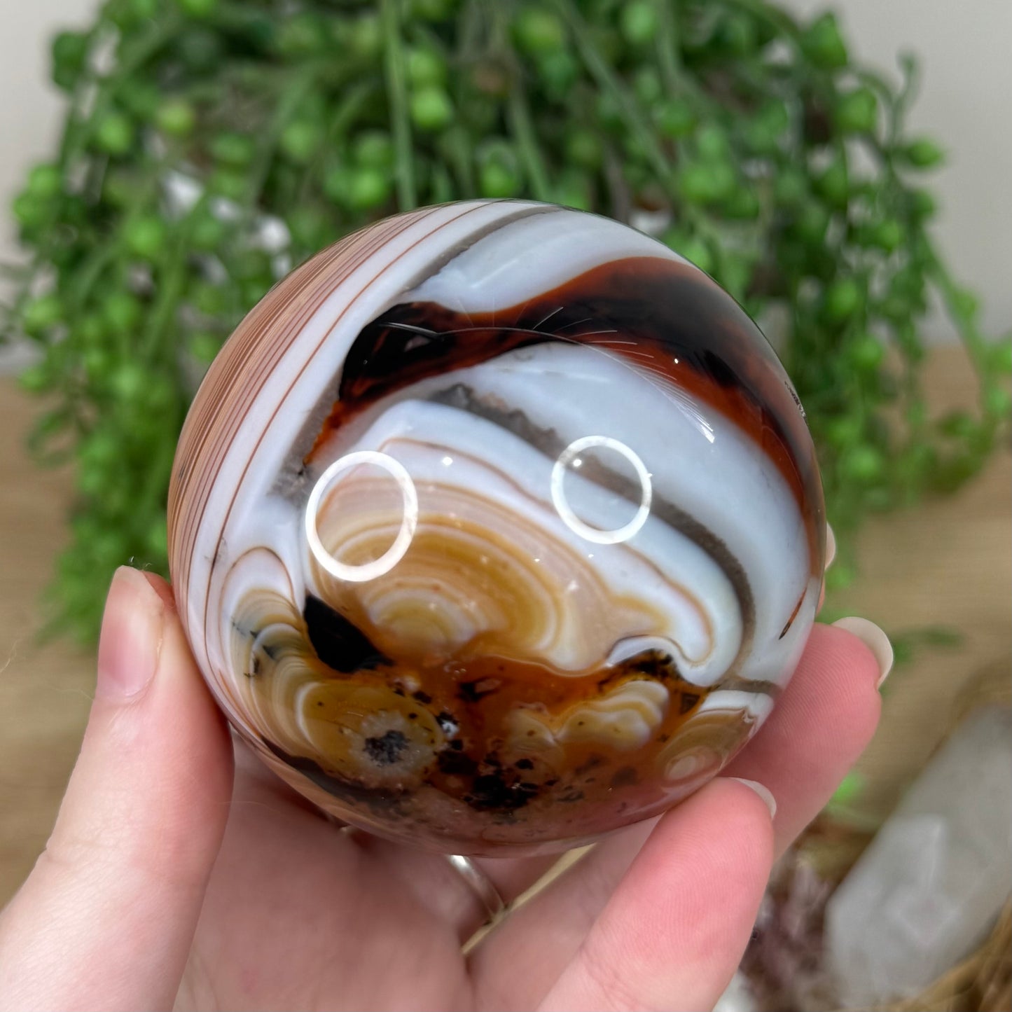 Sardonyx Sphere (S144)