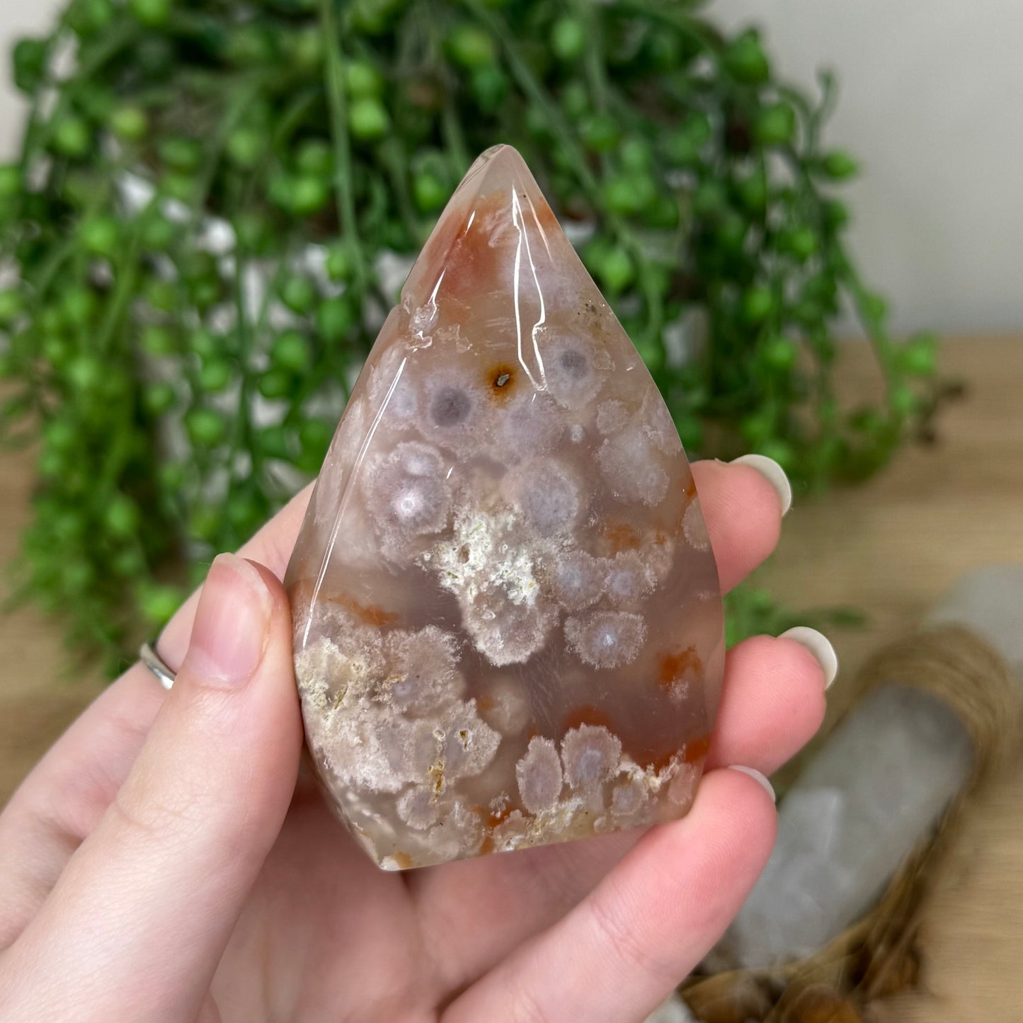Flower Agate / Carnelian Arch Free Form (S57)