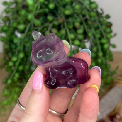 Candy Fluorite Unicorn (U445)