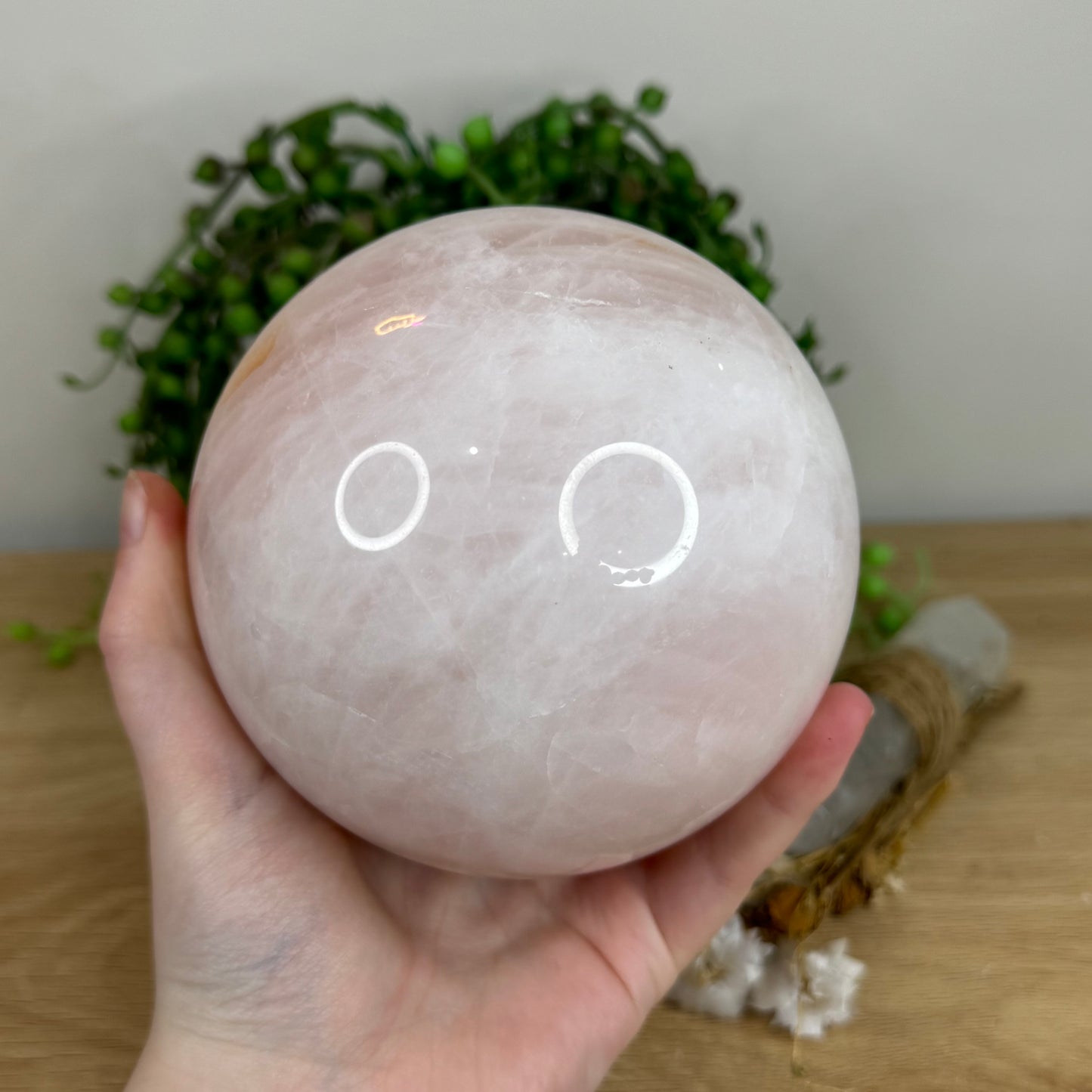 Rose Quartz Sphere (O24)