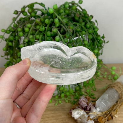 Clear Quartz Duck Bowl (N888)