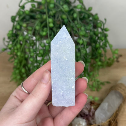 Blue Lace Agate Point (R927)