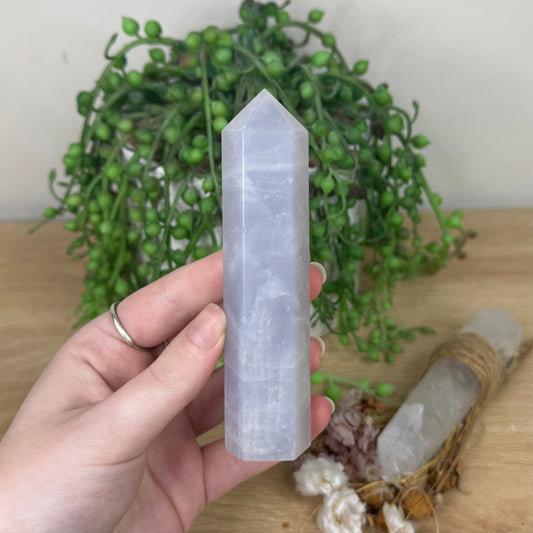 Blue Rose Quartz Point (R940)