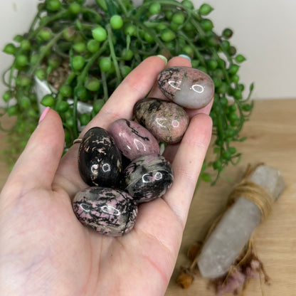 Rhodonite Mini Egg