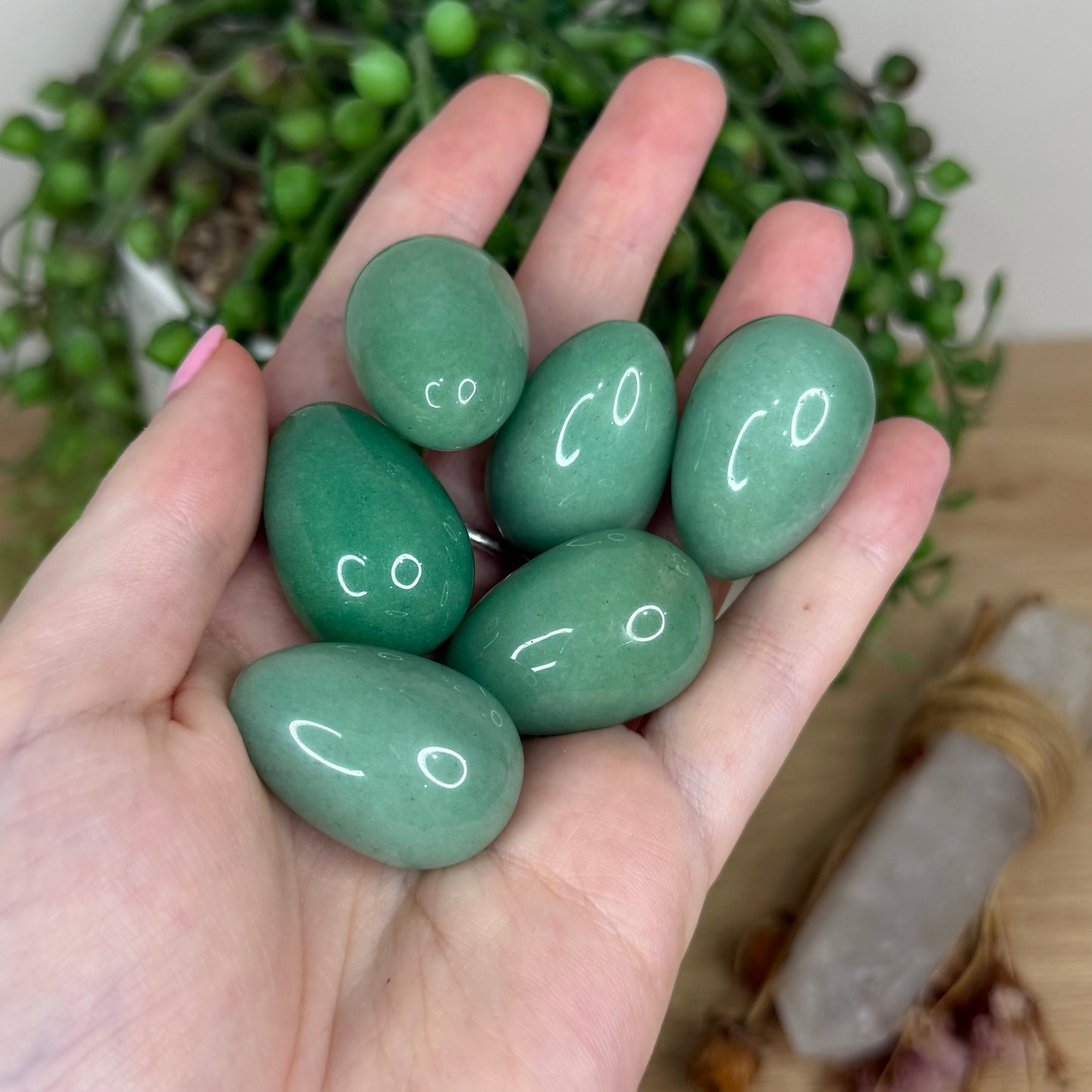 Green Aventurine Mini Egg