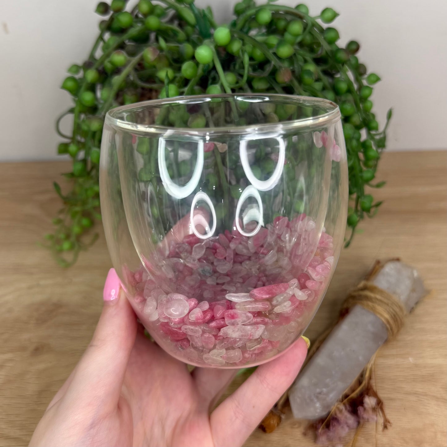 Sakura Rhodonite Cup