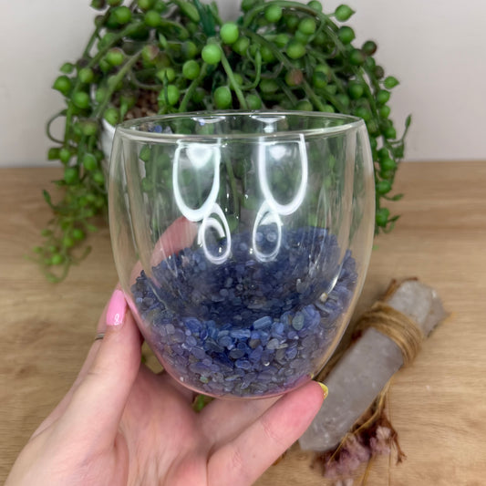 Blue Kyanite Cup