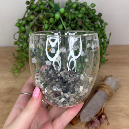 Moss Agate Cup