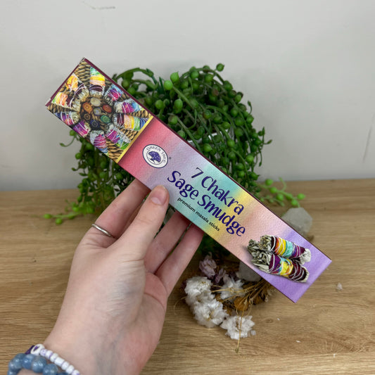 7 Chakra Sage Smudge Incense