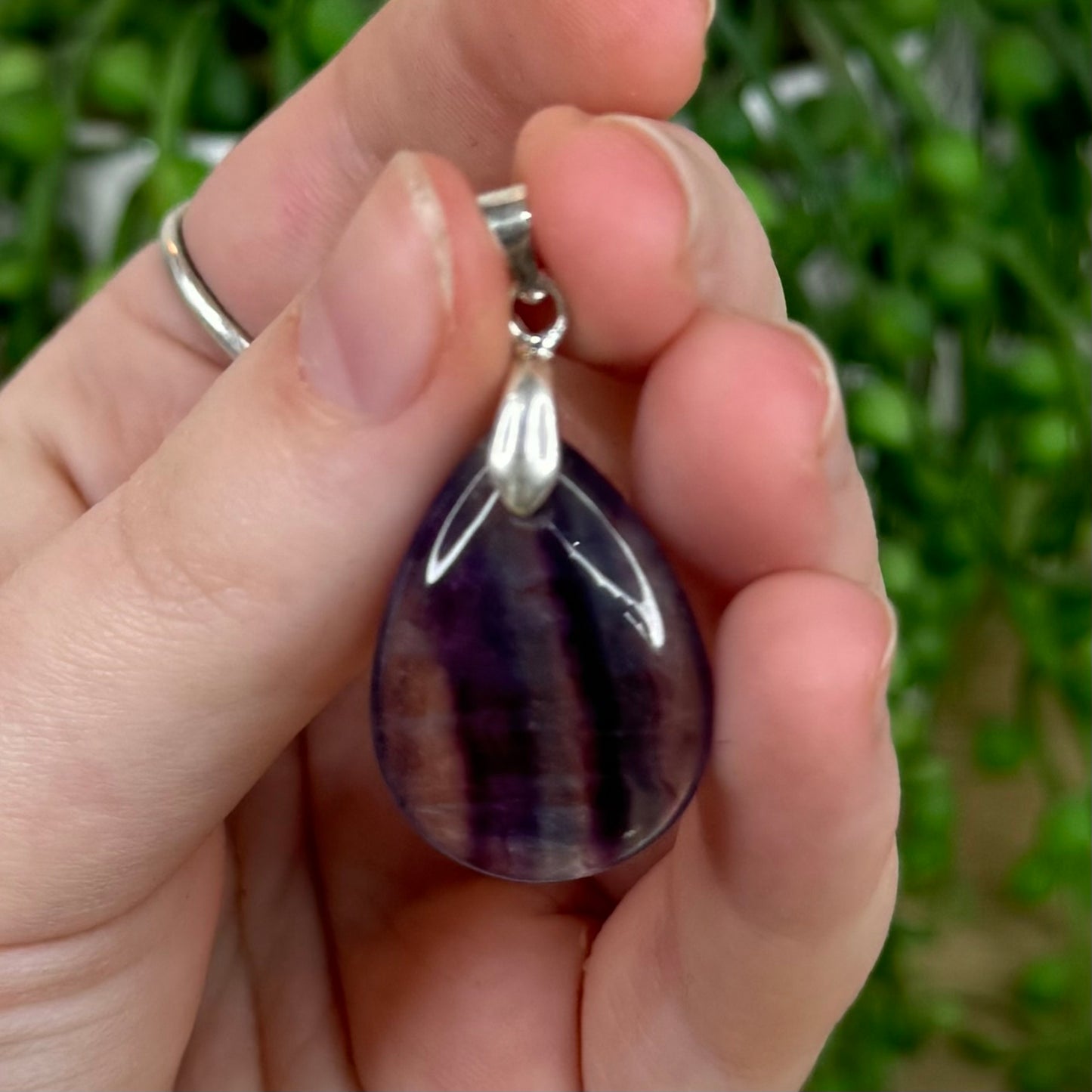 Fluorite Pendant 7