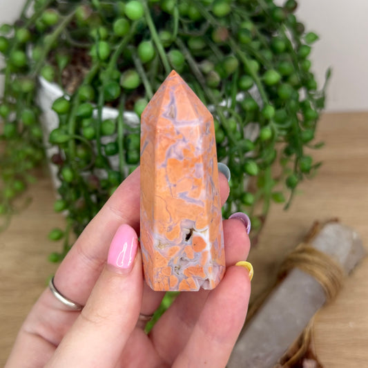 Pink Candy Agate Point (Y142)
