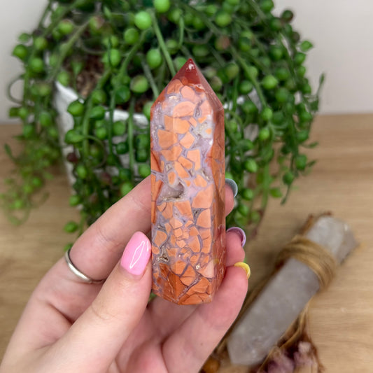 Pink Candy Agate Point (Y145)