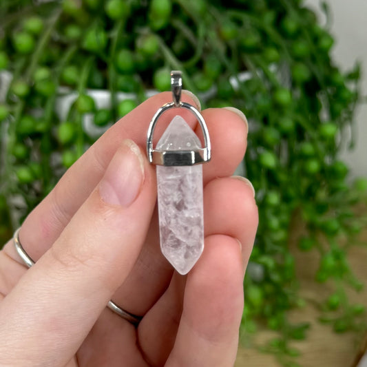 Clear Quartz Dt Pendant