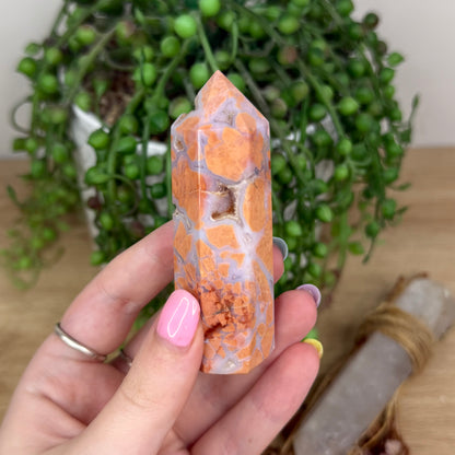Pink Candy Agate Point (Y144)