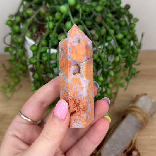 Pink Candy Agate Point (Y144)
