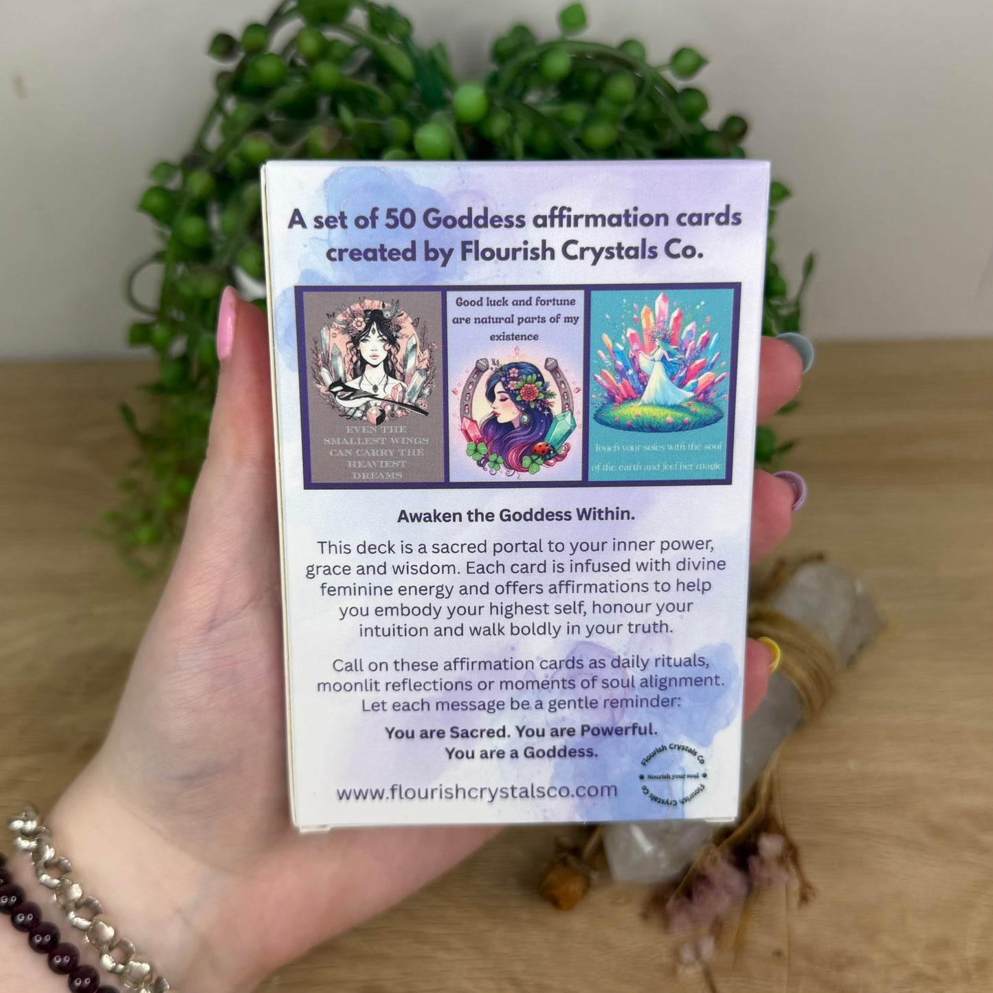 The Goddess Affirmation Cards