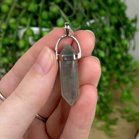 Green Fluorite Dt Pendant 1