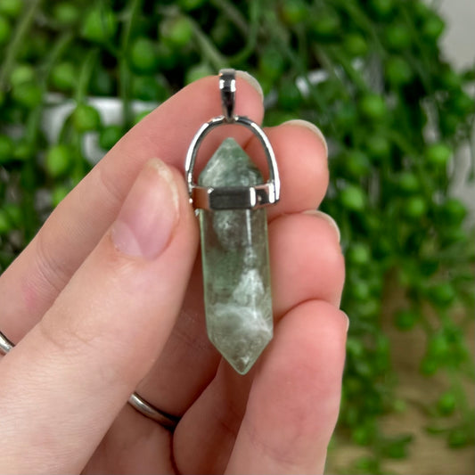 Green Fluorite Dt Pendant 2