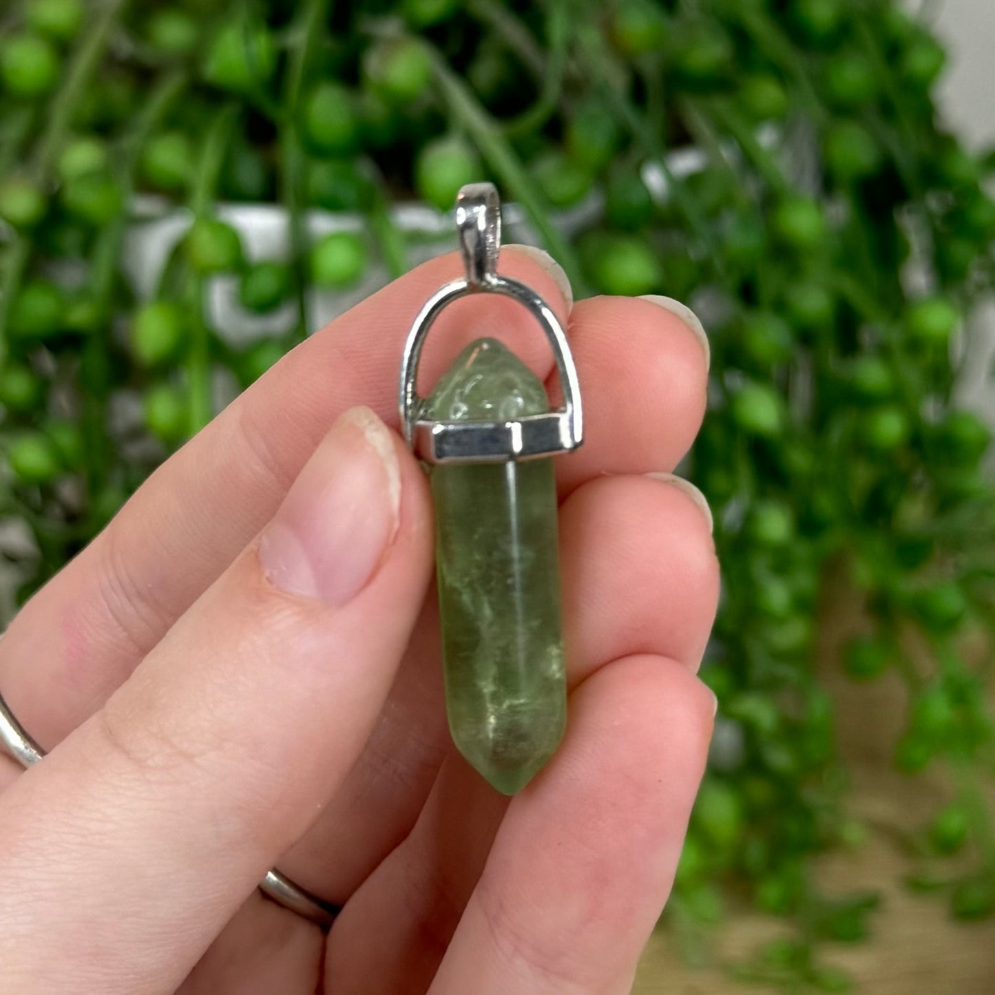 Green Fluorite Dt Pendant 3