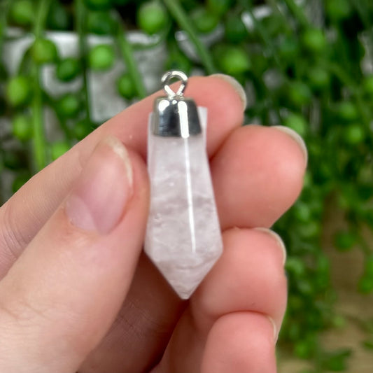 Clear Quartz Pendant (I720)