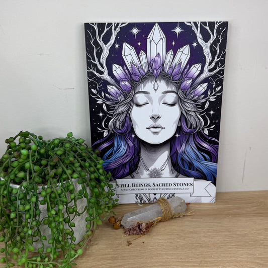 Still Beings, Sacred Stones Colouring Book