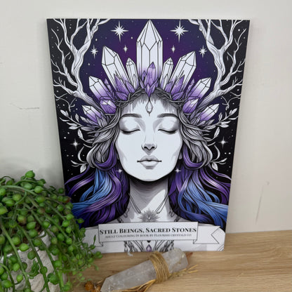 Still Beings, Sacred Stones Colouring Book