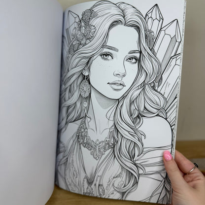Still Beings, Sacred Stones Colouring Book