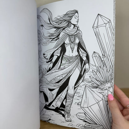 Still Beings, Sacred Stones Colouring Book