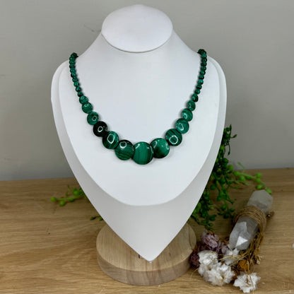 Malachite Necklace (E778)