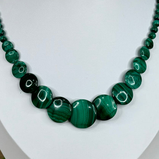 Malachite Necklace (E778)