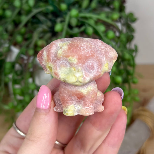 Plum Blossom Jasper Dog (Y199)