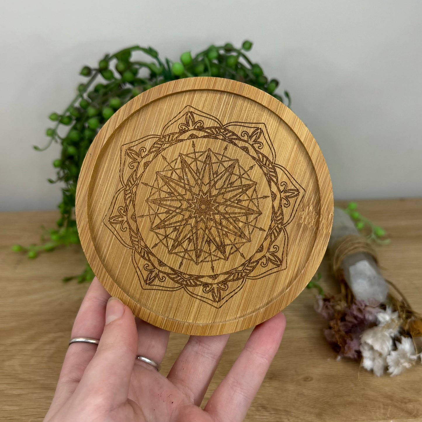 Mandala Round Tray