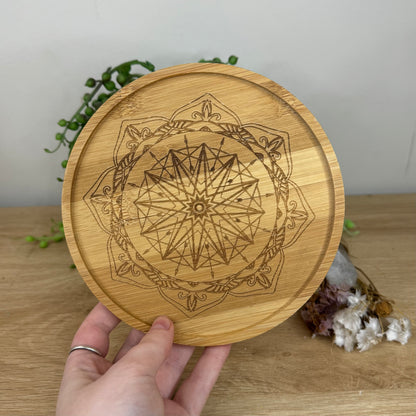 Mandala Large Round Tray