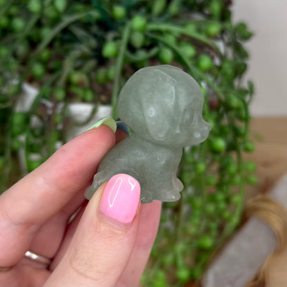 Green Aventurine Dog (Y192)