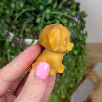 Yellow Mudstone Dog (Y196)
