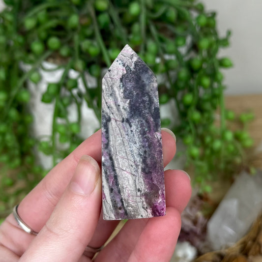 Cobalto Calcite Point (S257)