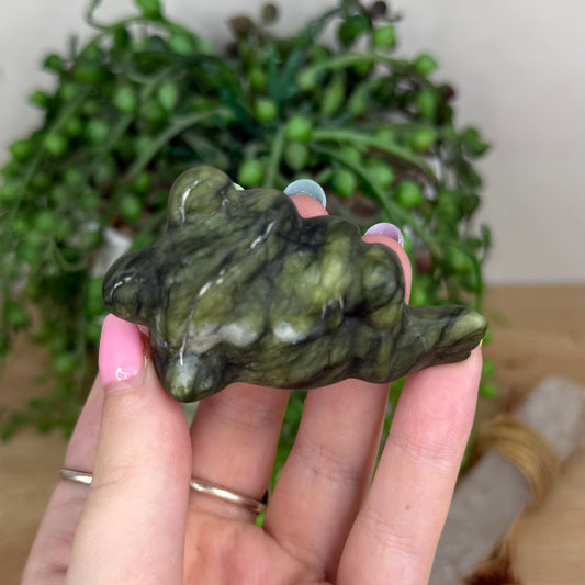 Green Jade Frog (Y182)